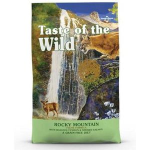 Taste of the Wild Kattenvoer Rocky Mountain Feline met gebraden hert en gerookte zalm | 2