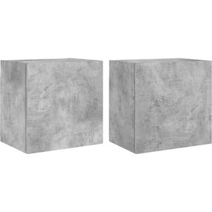 vidaXL-Tv-wandmeubels-2-st-40,5x30x40-cm-bewerkt-hout-betongrijs