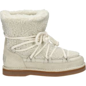 Shabbies Amsterdam Enkellaars Palissa Moon Offwhite - Maat 37 - Dames Laarzen