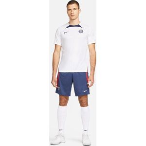 Nike Paris Saint-germain trainingsshirt wit/blauw maat l