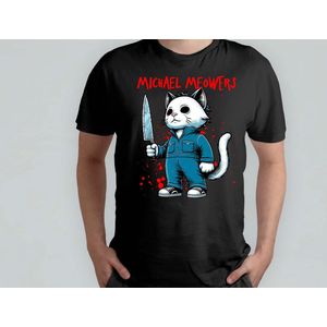 Michael Meowers - T Shirt - Cats - Gift - Cadeau - CatLovers - Meow - KittyLove - Katten - Kattenliefhebbers - Katjesliefde - Prrrfect