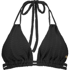 Ten Cate - Triangel Bikini Top Black Snake - maat 40 - Zwart