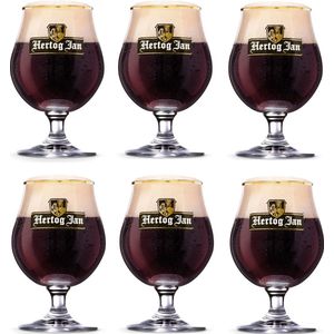 Hertog Jan - Speciaalbierglas op voet 250ml - 6 stuks