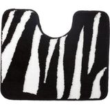 Sealskin Safari Toiletmat 50x60 cm - Acryl - Zwart