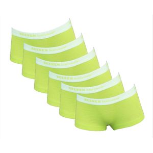 Beeren 6-Pack meisjes shorts Vicky Groen maat 176/188