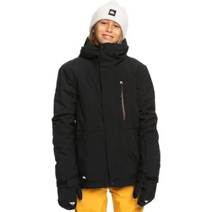 Quiksilver - Technische ski-jas voor jongens - Mission Solid - Zwart - maat S (10yrs)