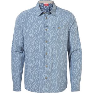 Craghoppers - UV blouse voor mannen - Lange Mouwen - Pinyon - Blauw - maat S