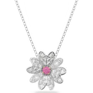 Swarovski Dames-Ketting Metaal Swarovski-Kristal One Size Wit 32021293