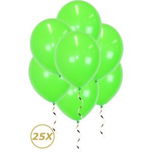 Groene Helium Ballonnen Versiering Verjaardag Versiering Feest Versiering Jungle Ballon Licht groen Decoratie 25 Stuks