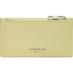 LIEBESKIND BERLIN Kaarthouder Chudy Paper Touch Crinkle Purse Light Mimosa Lichtgroen