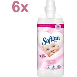 Softlan Ultra – Zacht & Mild – Wasverzachter – 6x 1L – 270 Wasbeurten - Voordeelverpakking