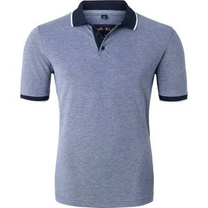 MARVELIS modern fit poloshirt - blauw melange