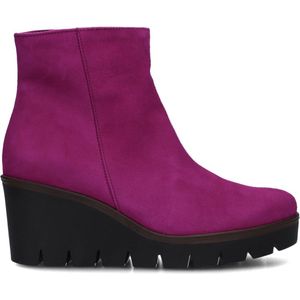 Gabor 780.1 Enkellaarsjes - Enkelboots met rits - Dames - Paars - Maat 35,5