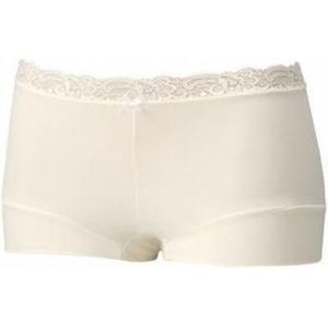 Avet kanten boxershort dames 38832 - XL - Creme