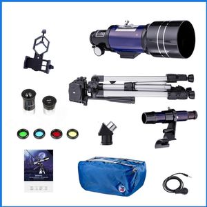 Telescoop - Sterrenkijker - Inc. Statief - Voor Beginners - Astronomie - Sterrenkunde - Navy Blue