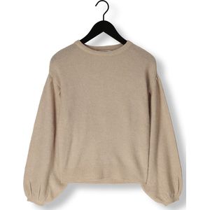 MSCH Copenhagen Mschlillian Hope Balloon Pullover Truien & vesten Dames - Sweater - Hoodie - Vest- Beige - Maat M/L