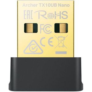 Wi-Fi 6 AX900 Dual Band Nano WLAN Stick met Bluetooth 5.3 voor PC - Compatibel met Windows 11/10