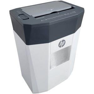 HP OneShred Autofeed 80CC - Papierversnipperaar - 8 Blad P-4 / DIN 66399 - Autofeeder - Shredder - 15 Liter - Kantoor/ Thuisgebruik - Wit