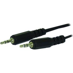 Kabel - 3,5mm stereo jack mannelijk -3,5mm stereo jack mannelijk - 3m