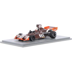 Brabham BT42 Spark Modelauto 1:43 1974 John Watson John Goldie Racing with Hexagon S2348 Dutch GP