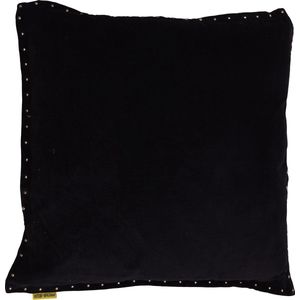 Mycha Ibiza - Sierkussen - Pala - Velvet - katoen - 60 x 60 - Zwart