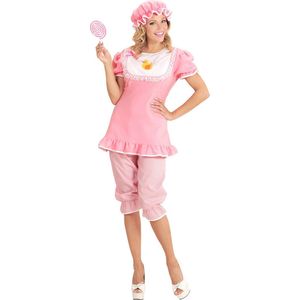Widmann - Grote Baby Kostuum - Volwassen Baby Meisje - Vrouw - Roze - Large - Carnavalskleding - Verkleedkleding