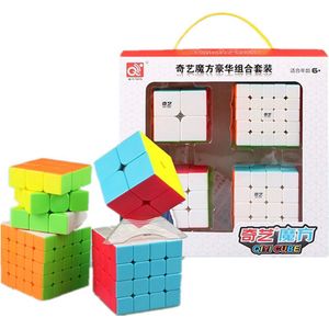 Qiyi Cadeauverpakking 2x2, 3x3, 4x4 en 5x5