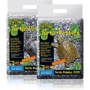 Exo Terra - Bodembedekking - Reptielen - Turtle Rivierkiezel 8-10mm/4,5kg - 1st
