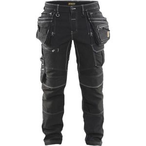 Blaklader Werkjeans Stretch X1900 1990-1141 - Mannen - Zwart - 62