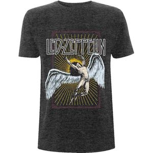 Led Zeppelin - Icarus Heren T-shirt - S - Grijs