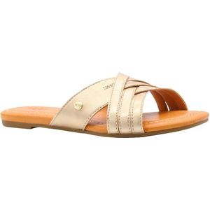 UGG Kenleigh Slide Dames Sandalen - Gold Metallic - Maat 39