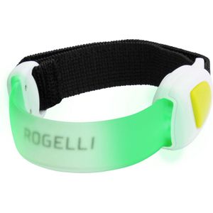 Rogelli Hardloopverlichting - Led Armband - Veiligheidsarmband - Unisex - Groen - Maat ONE SIZE