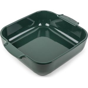 Peugeot Appolia Ovenschaal Vierkant 28 cm - Bosgroen - Keramiek