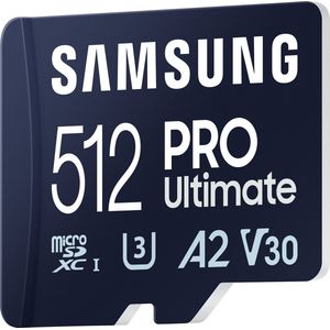 Samsung Pro Ultimate - Micro SD Kaart - Inclusief SD Adapter - 512 GB