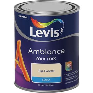 Levis Ambiance Mur Satin Mix - Rye Harvest - 1 L