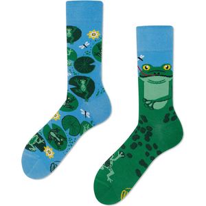 Many Mornings sokken froggy frog groen - 39-42