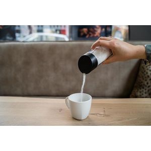 Suikerdispenser - Zwart - 18 cm