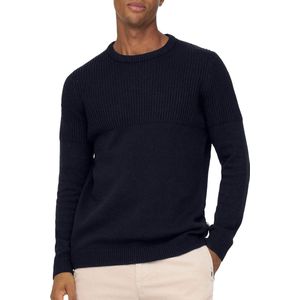 Only & Sons Life Crew Knit Trui Mannen - Maat XL