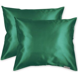 Beauty Pillow Forest Green - set van 2 kussenslopen