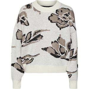 VERO MODA - VMESTRID LS O-NECK PULLOVER GA - Dames - Gebreide truien