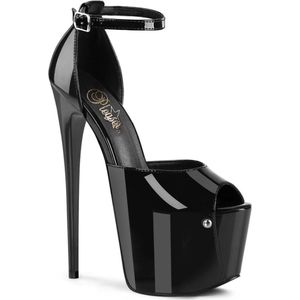 Pleaser - JUBILANT-15 Sandaal met enkelband, Paaldans schoenen - US 9 - 39 Shoes - Zwart