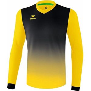 Erima Leeds Shirt Lange Mouw Geel-Zwart Maat XL
