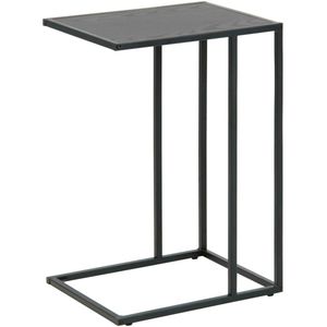 Sohome Laptoptafel Joannie - Essen en metaal - 43 x 35cm - Zwart