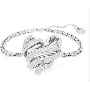 Swarovski Volta Dames Armband Metaal - Zilverkleurig