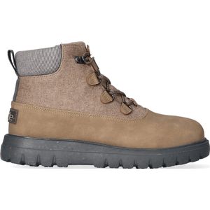 HEYDUDE Tonya Eco Shield Dames Veterboots Brown | Bruin | Nylon | Maat 39 | 122501500