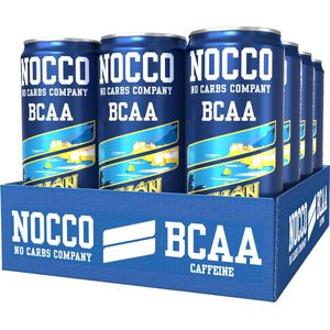 NOCCO BCAA Drink Limon del Sol 12 x 250 ml - No Carbs Company - Energiedrank, Suikervrij