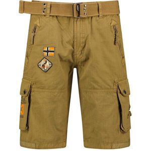 Geographical Norway Heren Korte Broek Met Riem Paintball - XL