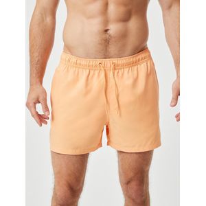 Björn Borg Solid Swim Shorts - heren zwembroek - oranje