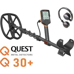 Quest Q30 + waterdichte metaaldetector