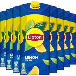 Lipton Ice Tea - Lemon - laag in calorieën - 8 x 1,5 l